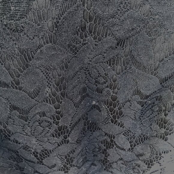 Ann Taylor Black Lace Overlay Dress Knee Length Sheath  Sleeveless Size 14 - Picture 6 of 14